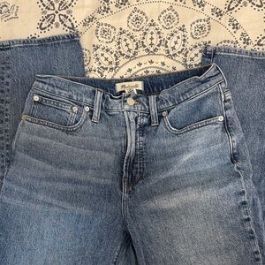 Madewell Women's High Rise Jeans in Denim Blue